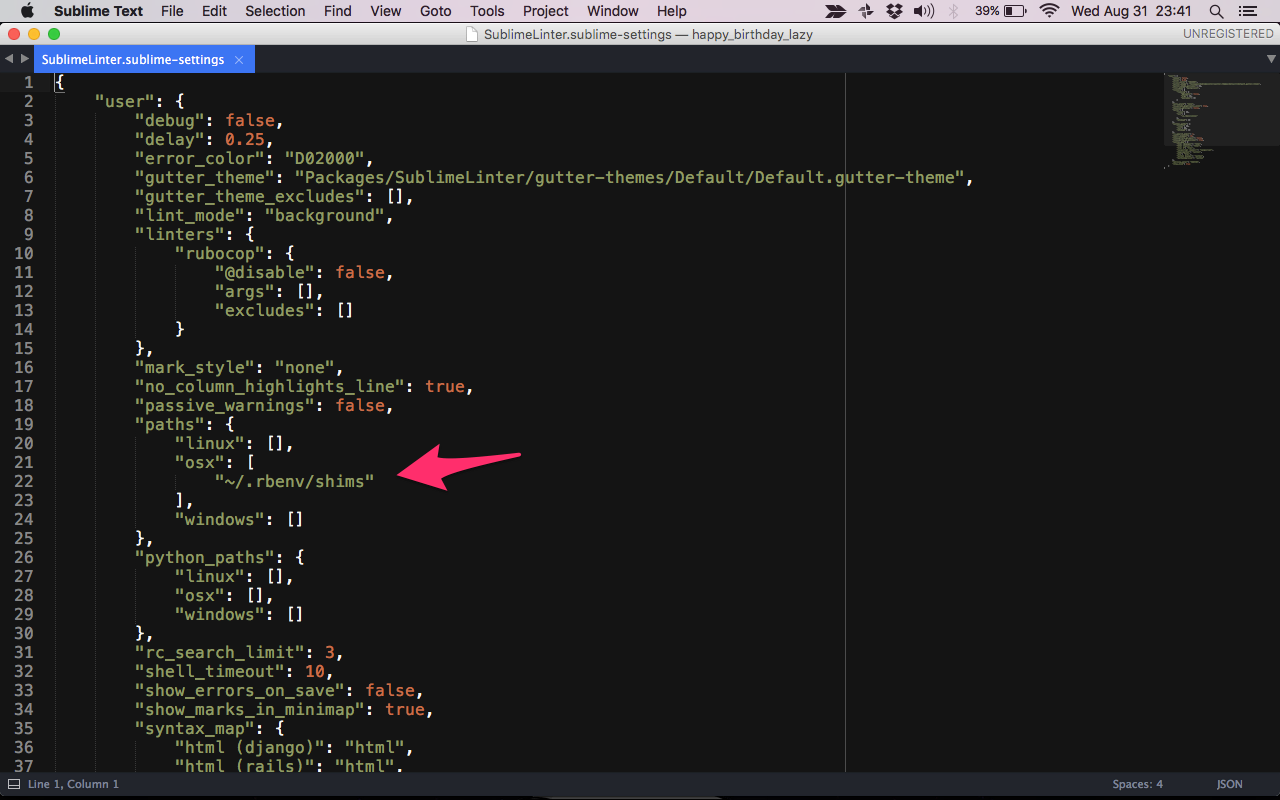 sublime-config